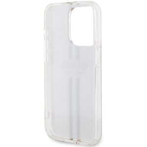 Guess GUHCP14XH4PSEGP Apple iPhone 14 Pro Max 6.7" rožinės spalvos kietas dėklas IML 4G Gold Stripe - Image 7