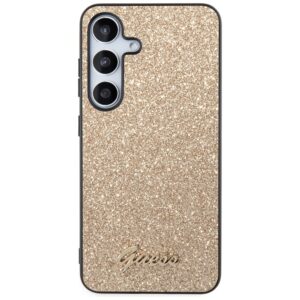 Guess GUHCS24SHGGSHD S24 S921 gold kietas dėklas Glitter Script - Image 3
