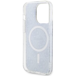 Guess GUHMP15LH4STB Apple iPhone 15 Pro 6.1" blue kietas dėklas IML 4G MagSafe - Image 7