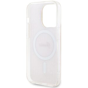 Guess GUHMP15LH4STP Apple iPhone 15 Pro 6.1" rožinės spalvos kietas dėklas IML 4G MagSafe - Image 7