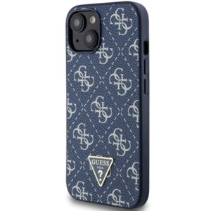 Guess GUHCP15MPG4GPB Apple iPhone 15 Plus / 14 Plus 6.7" blue kietas dėklas 4G Triangle Metal Logo - Image 2