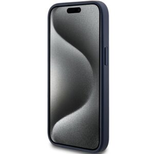 Guess GUHCP15MPG4GPB Apple iPhone 15 Plus / 14 Plus 6.7" blue kietas dėklas 4G Triangle Metal Logo - Image 5