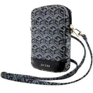 Guess Handbag GUWBZPGCSPGK juodos spalvosZip GCube Bottom Stripe
