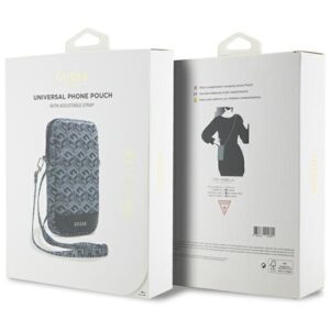 Guess Handbag GUWBZPGCSPGK juodos spalvosZip GCube Bottom Stripe - Image 5