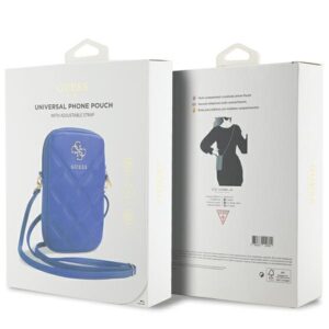 Guess krepšys GUWBZPSQSSGB blue Zip Quilted 4G - Image 5