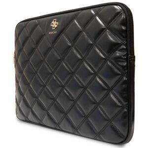Guess Dėklas kompiuteriui GUCS14ZPSQSSGK 14" juodos spalvos Quilted 4G - Image 2