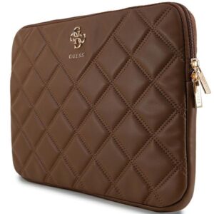 Guess Dėklas kompiuteriui GUCS14ZPSQSSGW 14" rudos spalvos Quilted 4G - Image 2