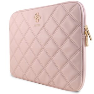 Guess Dėklas kompiuteriui GUCS14ZPSQSSGP 14" rožinės spalvos Quilted 4G - Image 2