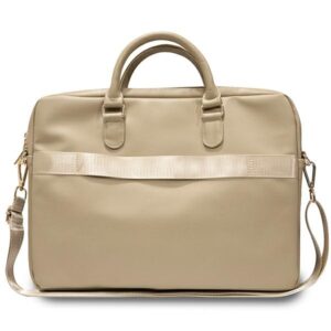 Guess Krepšys GUCB15ZPGSTEGD 16" light gold Triangle 4G - Image 3