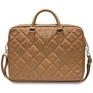 Guess krepšys kompiuteriui GUCB15ZPSQSSGW 16" rudos spalvos Quilted 4G