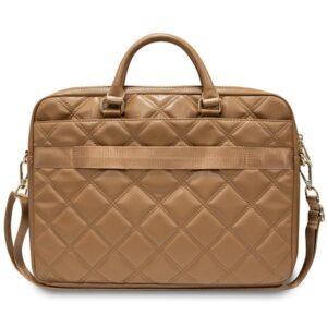 Guess krepšys kompiuteriui GUCB15ZPSQSSGW 16" rudos spalvos Quilted 4G - Image 3