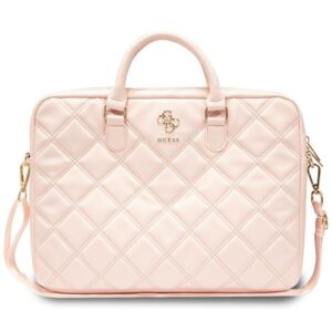 Guess krepšys kompiuteriui GUCB15ZPSQSSGP 16" rožinės spalvos Quilted 4G - Image 1
