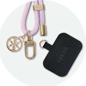 Guess GUOUCNMG4EU Universal CBDY Cord strap lilac Nylon 4G Metal Charm - Image 3