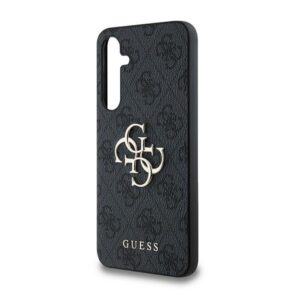 Guess GUHCSA354GMGGR A35 A356 juodos spalvos kietas dėklas 4G Big Metal Logo - Image 6