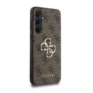 Guess GUHCSA354GMGBR A35 A356 rudos spalvos kietas dėklas 4G Big Metal Logo - Image 4