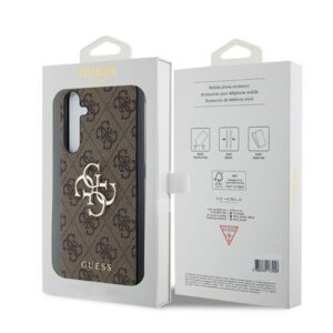 Guess GUHCSA354GMGBR A35 A356 rudos spalvos kietas dėklas 4G Big Metal Logo - Image 8