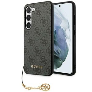 Guess GUHCSA35GF4GGR A35 A356 juodos spalvos kietas dėklas 4G Charms Collection