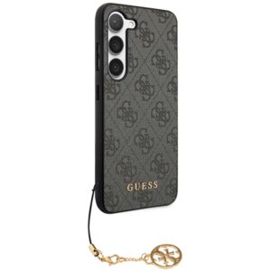 Guess GUHCSA35GF4GGR A35 A356 juodos spalvos kietas dėklas 4G Charms Collection - Image 4