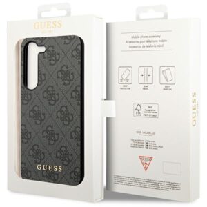 Guess GUHCSA35GF4GGR A35 A356 juodos spalvos kietas dėklas 4G Charms Collection - Image 8