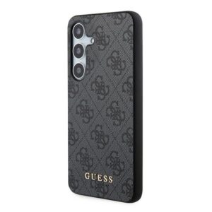 Guess GUOHCSA35G4GFGR A35 A356 juodos spalvos kietas dėklas 4G Metal Gold Logo - Image 2