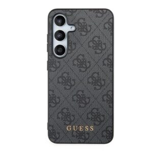Guess GUOHCSA35G4GFGR A35 A356 juodos spalvos kietas dėklas 4G Metal Gold Logo - Image 3