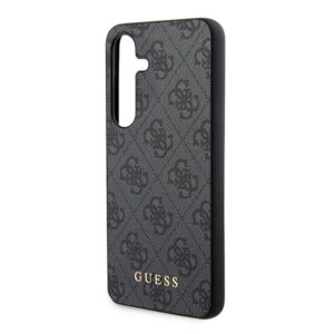 Guess GUOHCSA35G4GFGR A35 A356 juodos spalvos kietas dėklas 4G Metal Gold Logo - Image 6