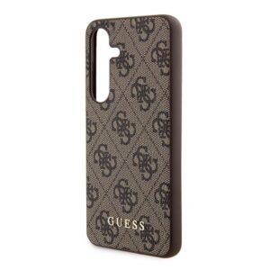 Guess GUOHCSA35G4GFBR A35 A356 rudos spalvos kietas dėklas 4G Metal Gold Logo - Image 6