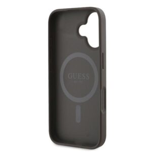 Guess GUHMP16MP4RPSW Apple iPhone 16 Plus 6.7" rudos spalvos kietas dėklas 4G Printed Stripes MagSafe - Image 7