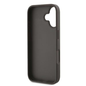 Guess GUHCP16MG4GLBR Apple iPhone 16 Plus 6.7" rudos spalvos kietas dėklas 4G Bottom Stripe - Image 7