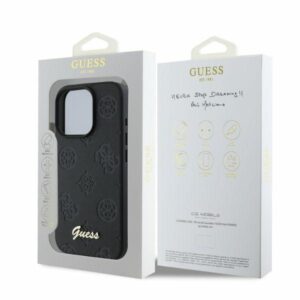 Guess GUHCP16LG4GFGR Apple iPhone 16 Pro 6.3" juodos spalvos kietas dėklas 4G Classic - Image 4