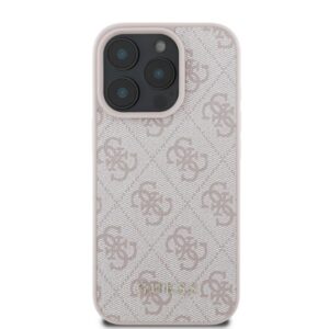 Guess GUHCP16LG4GFPI Apple iPhone 16 Pro 6.3" rožinės spalvos kietas dėklas 4G Classic - Image 3