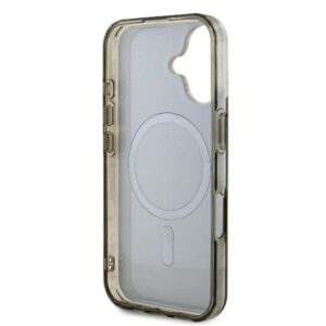 Guess GUHMP16SH4DTEW Apple iPhone 16 6.1"rudos spalvos kietas dėklas IML 4G Background MagSafe - Image 7