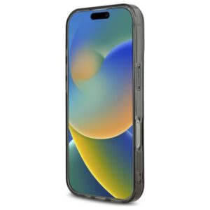 Guess GUHCP16XHCHGSPK Apple iPhone 16 Pro Max 6.9" juodos spalvos kietas dėklas IML Heart - Image 5
