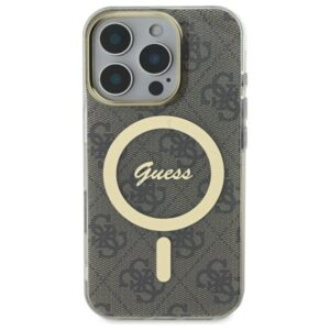 Guess GUHMP16XH4STW Apple iPhone 16 Pro Max 6.9" rudos spalvos kietas dėklas IML 4G MagSafe - Image 2