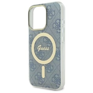 Guess GUHMP16XH4STB Apple iPhone 16 Pro Max 6.9" blue kietas dėklas IML 4G MagSafe - Image 6