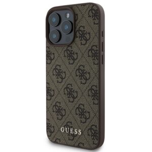 Guess GUHCP16XG4GFBR Apple iPhone 16 Pro Max 6.9" rudos spalvos kietas dėklas 4G Classic - Image 2