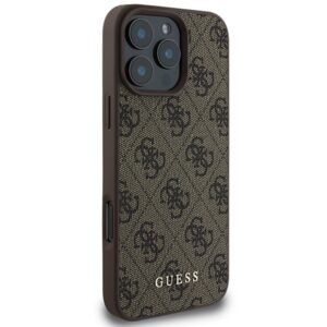 Guess GUHCP16XG4GFBR Apple iPhone 16 Pro Max 6.9" rudos spalvos kietas dėklas 4G Classic - Image 4