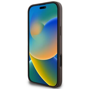 Guess GUHCP16XG4GFBR Apple iPhone 16 Pro Max 6.9" rudos spalvos kietas dėklas 4G Classic - Image 5