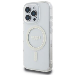 Guess GUHMP16XHFGERET Apple iPhone 16 Pro Max 6.9" skaidrus kietas dėklas IML Glitter Circle Ma - Image 2