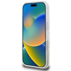 Guess GUHMP16XHFGERET Apple iPhone 16 Pro Max 6.9" skaidrus kietas dėklas IML Glitter Circle Ma - Image 5