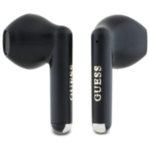 Guess Bluetooth ausinės GUTWSJ14ESGK TWS + docking station juodos spalvos Printed Classic Logo - Image 2