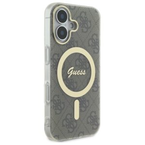 Guess GUHMP16MH4STW Apple iPhone 16 Plus 6.7" rudos spalvos kietas dėklas IML 4G MagSafe - Image 4