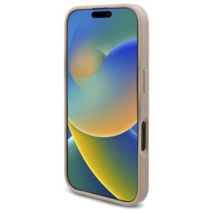 Guess GUHCP16MPG4GPH Apple iPhone 16 Plus 6.7" baltos spalvos kietas dėklas New 4G Triangle - Image 5