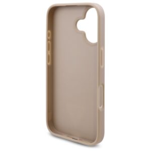 Guess GUHCP16MPG4GPH Apple iPhone 16 Plus 6.7" baltos spalvos kietas dėklas New 4G Triangle - Image 7