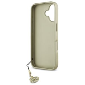 Guess GUHCP16MGF4GGR Apple iPhone 16 Plus 6.7" juodos spalvos kietas dėklas 4G Charms Collection - Image 7