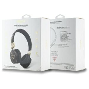 Guess Bluetooth Ausinės ENC GUBH70E4PTMK juodos spalvos 4G Triangle Round Shape - Image 4