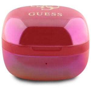 Guess Bluetooth ausinės GUTWSJ144ESF TWS + docking station fuschia Iridescent 4G Printed Logo - Image 3
