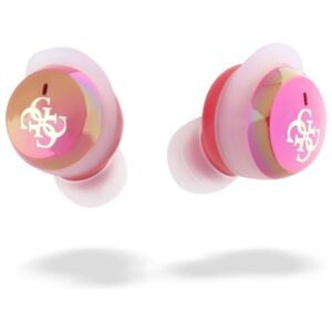 Guess Bluetooth ausinės GUTWSJ144ESF TWS + docking station fuschia Iridescent 4G Printed Logo - Image 5