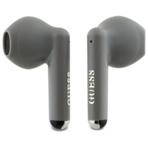 Guess Bluetooth ausinės GUTWSJ14ESGE TWS + docking station taupe Printed Classic Logo - Image 2