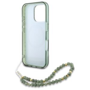 Guess GUHMP16XHCPOFPA Apple iPhone 16 Pro Max 6.9" green kietas dėklas IML Flowers Allover Electro Wit - Image 6